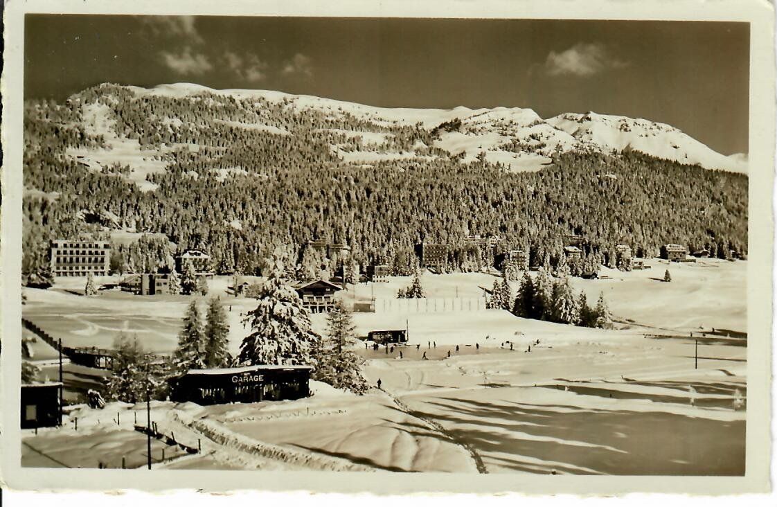 Cartoline postali: Crans s/Sierre  1938 – Usato da Hochdorf venduto da Ziegel-16