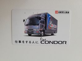 Telefonkarte Japan "Lastwagen"