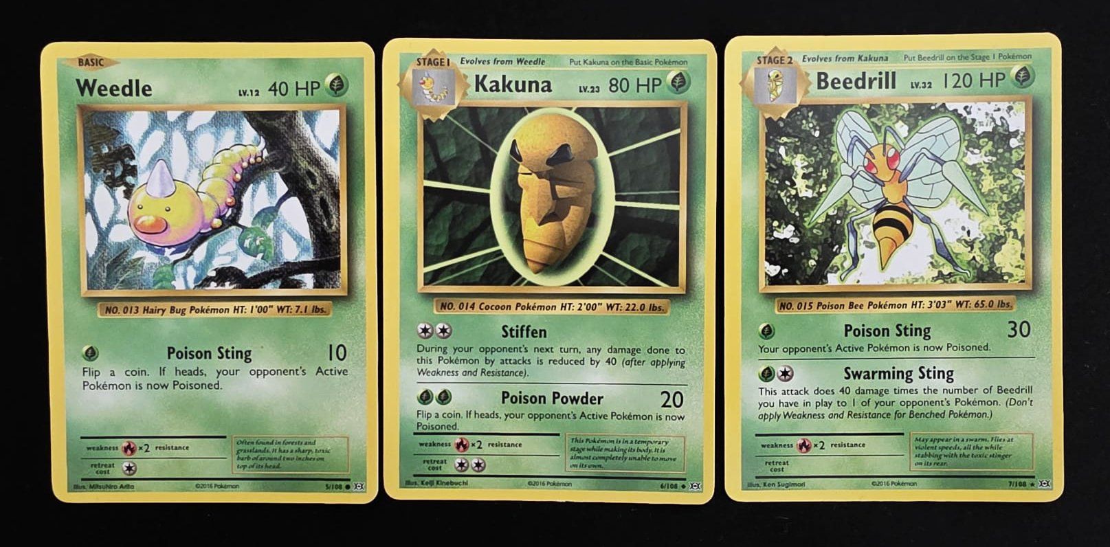 Pokémon Carte collezionabili: Weedle, Kakuna & Beedrill Set - Pokemon TCG – Usato da Zürich venduto da Zetto