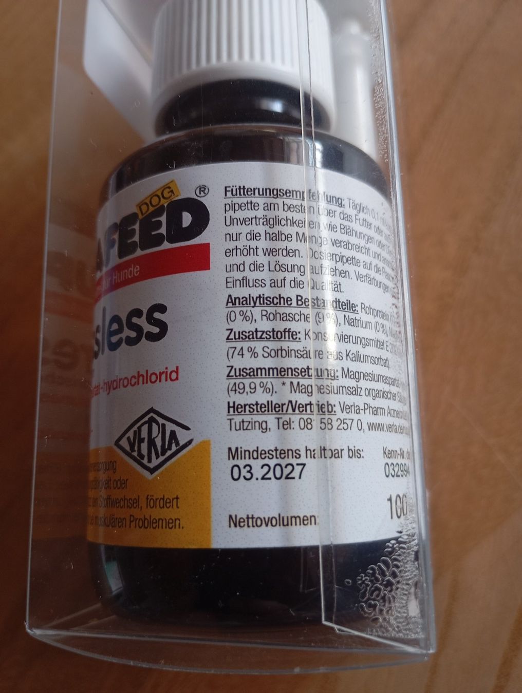 Lebensmittel & Spezialitäten: Magnesium für Hunde – Neu und originalverpackt aus Gunzwil von peyerje 2