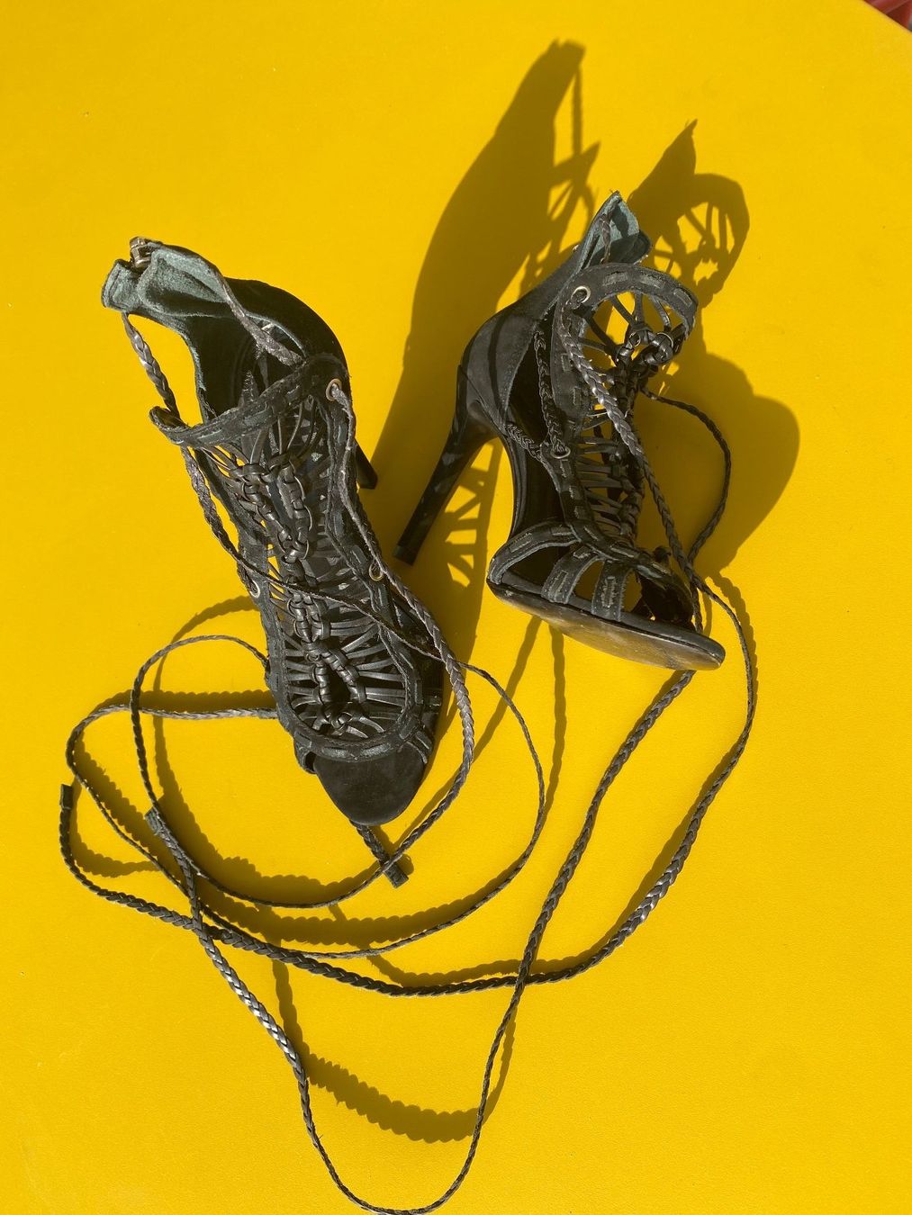 Scarpe da donna: SCHUTZ schwarze Stiletto Sandalen Gr. 36 – Usato da Zürich venduto da missmodernage 2
