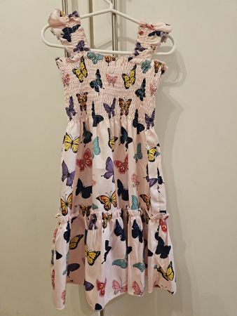 Sommerkleid Schnetterling 5-6 Jahre