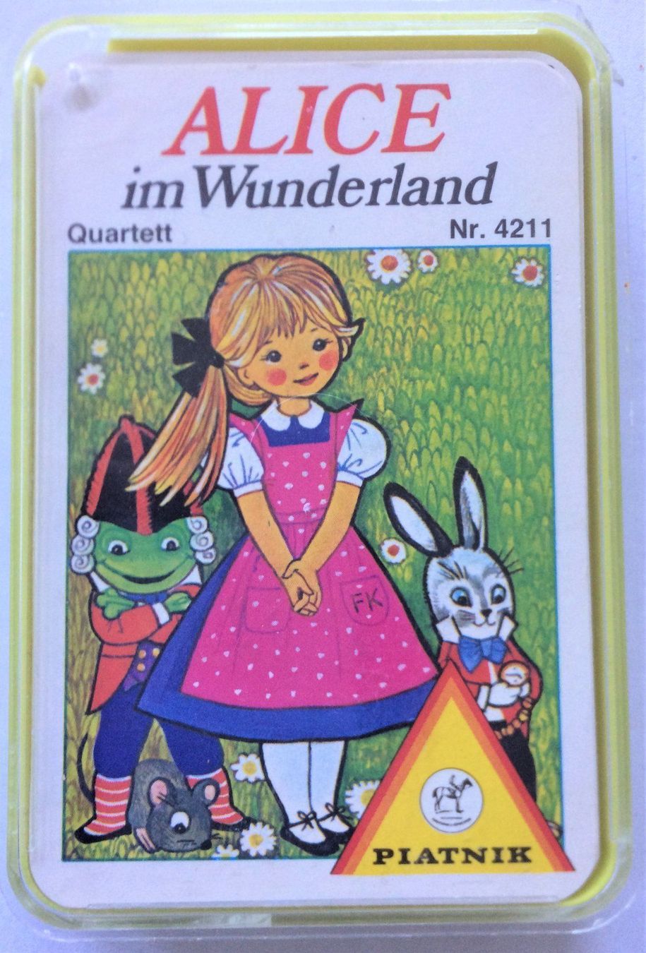 Spiele: Quartett - Alice im Wunderland - Piatnik – Gebraucht aus Schaffhausen von durruti