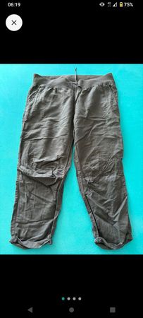 Leichte Sommerhose H&M Gr. 44, Leinen
