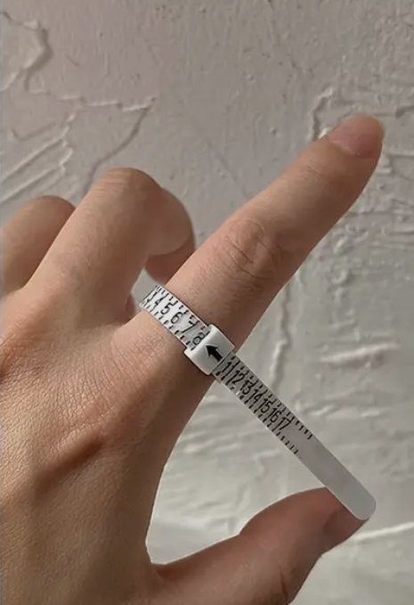Misurare: Ringmesser / Ringmass / Ringgrösse – Nuovo (secondo la descrizione) da Schwanden GL venduto da UHRKNALL 1