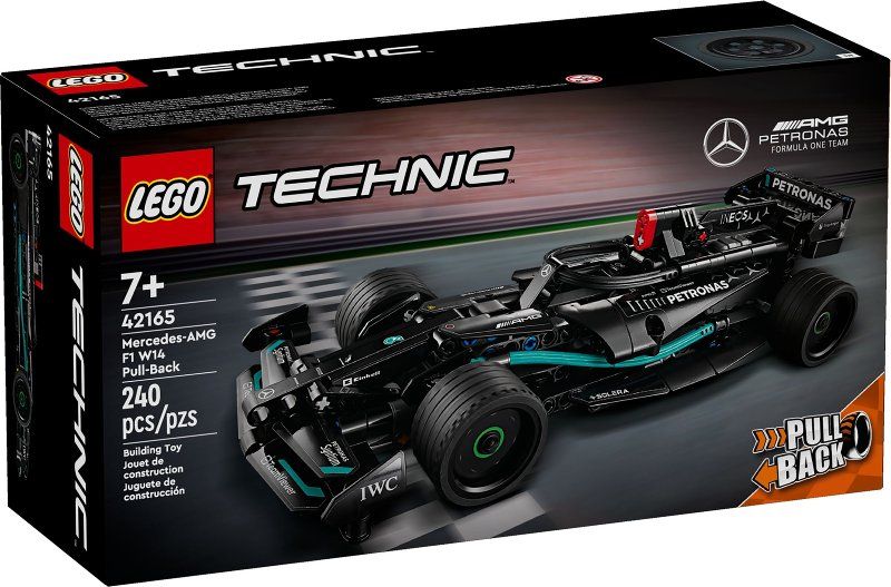 Lego Kit di costruzioni: LEGO Technic 42165 Mercedes-AMG F1 W14 Pull-Back – Nuovo e nell'imballaggio originale da Basadingen venduto da NekoBricks