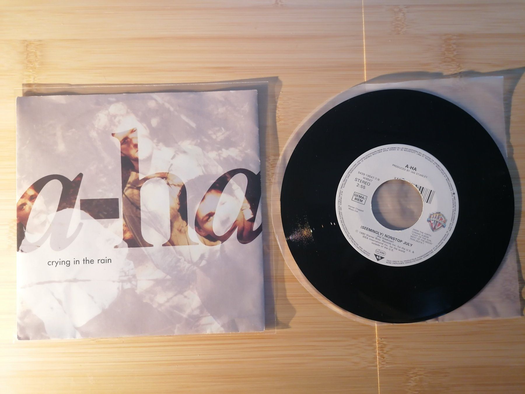 Dischi in vinile: a-ha – Crying In The Rain – Usato da Emmenbrücke venduto da lamorak