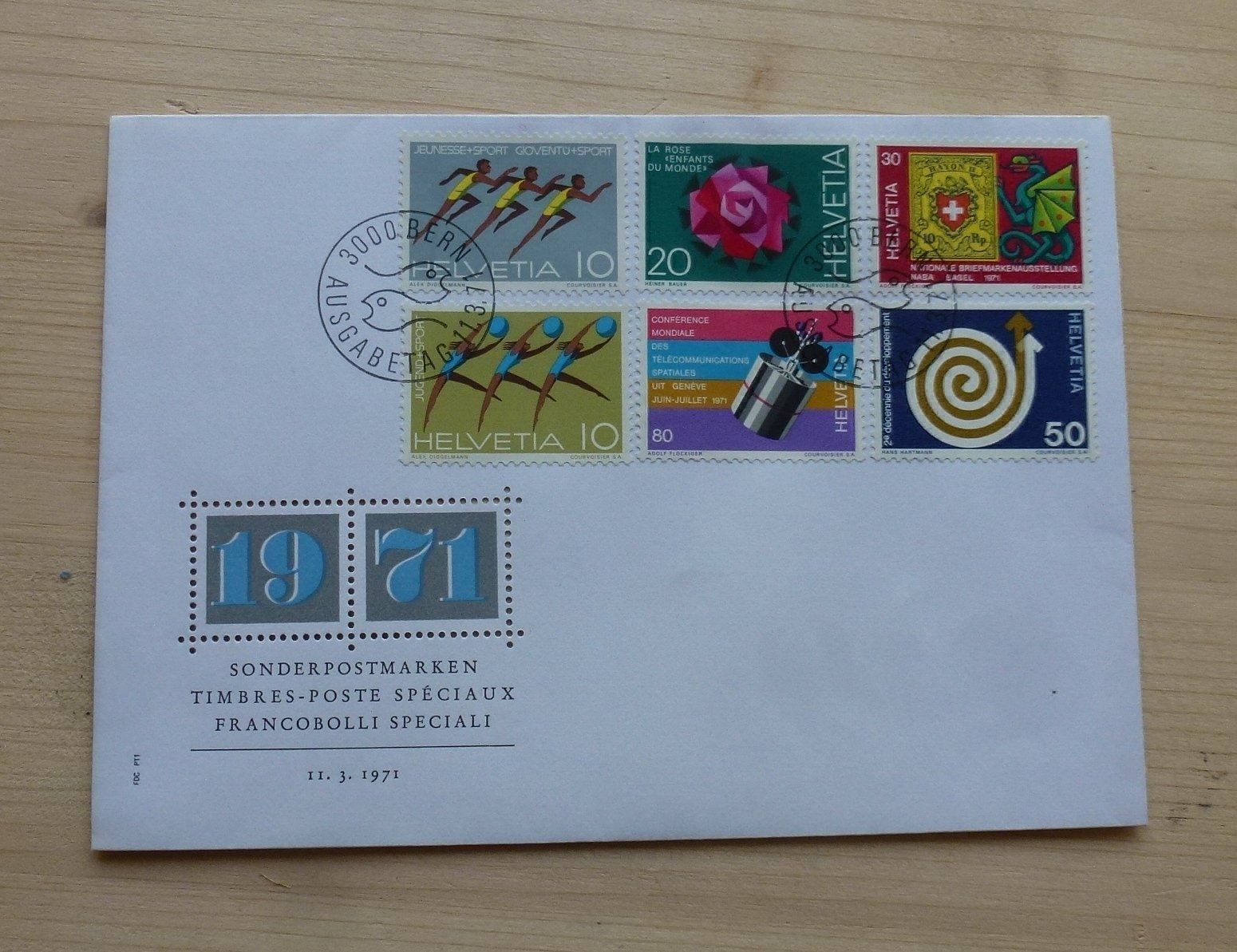 Tutti i francobolli: 5 FDC, auch mit , nicht zusammenhängend, – Usato da Walkringen venduto da Casablanca777 3
