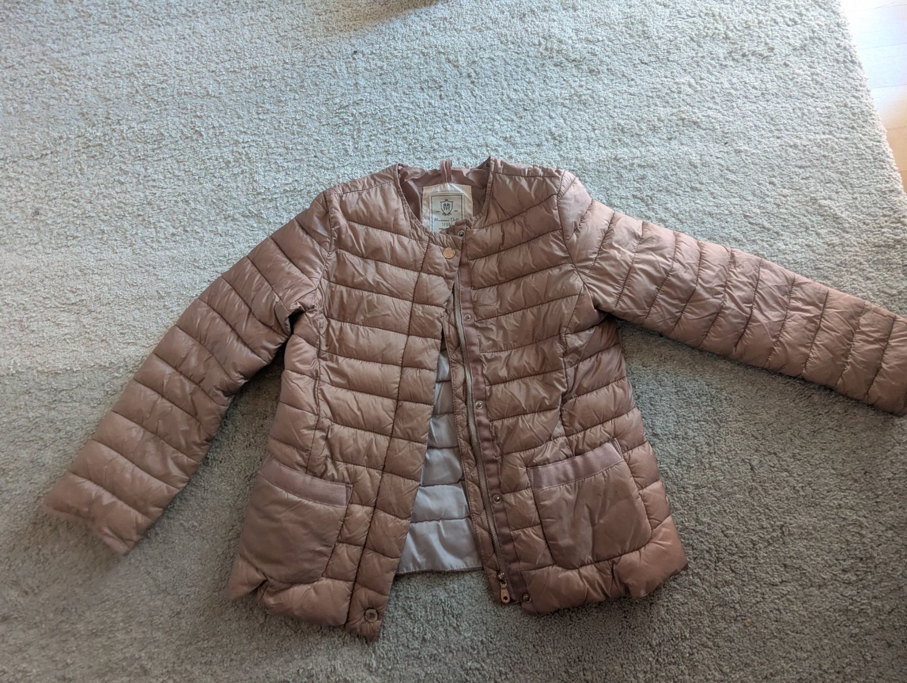 Massimo Dutti Giacche & Cappotti: Steppjacke Mädchen Massimo Dutti 134/146  beige – Usato da Zollikon venduto da Kitchensink