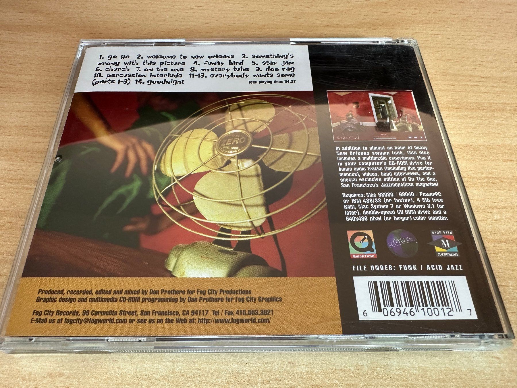 CD: Galactic – Coolin' Off – Usato da Rikon im Tösstal venduto da Alpenmutz 1