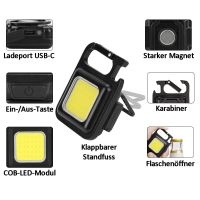 Mini COB-LED Multifunktions-Leuchte
