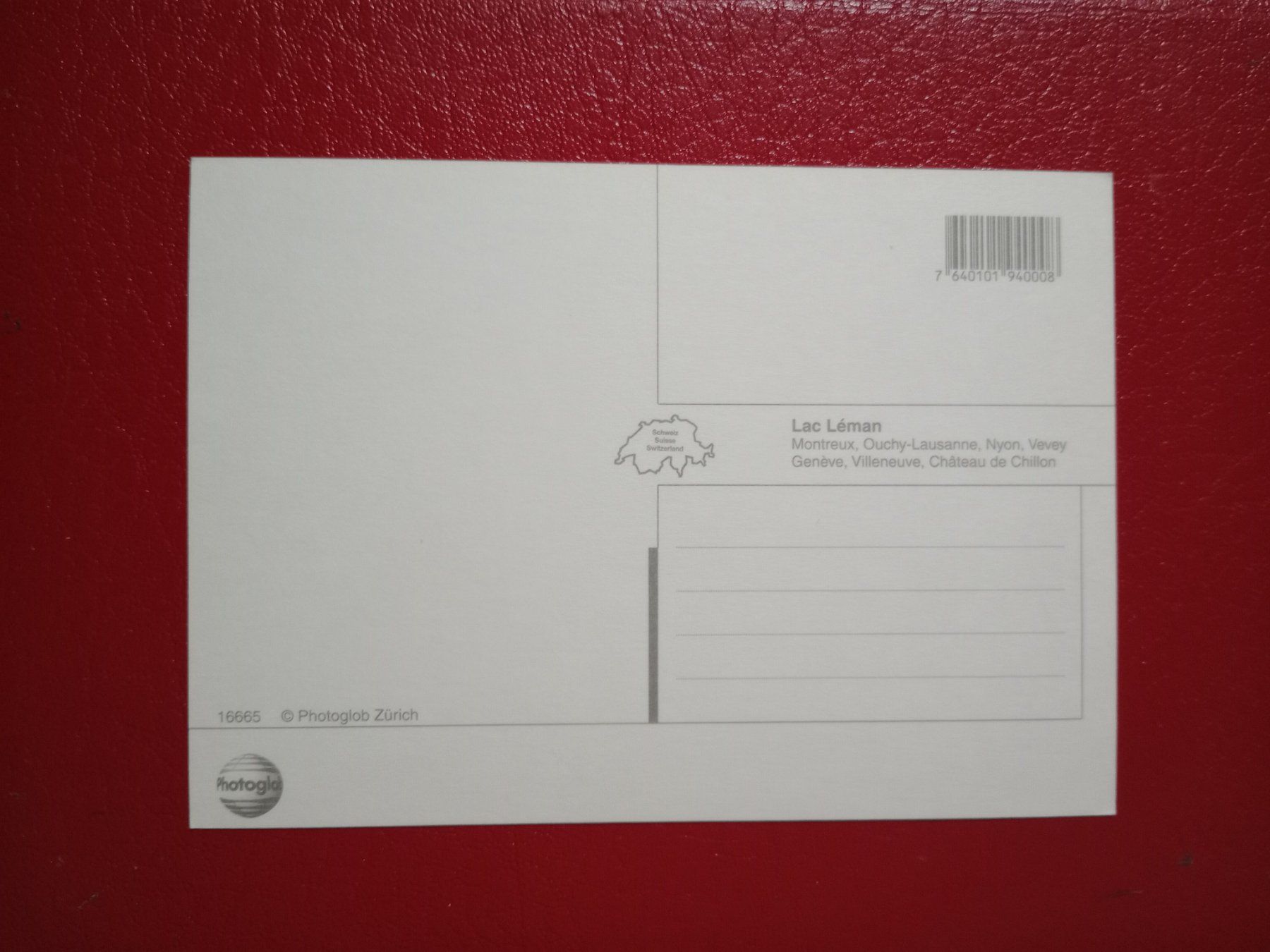 Cartoline postali: AK Lac Leman mehrbildrig – Usato da Küttigen venduto da Melisch1000 1