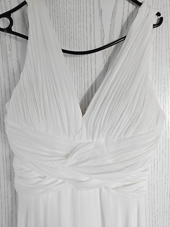 Vestiti: Weisses elegantes Kleid, Grösse 38 – Usato da Wollerau venduto da ste_j59b 3