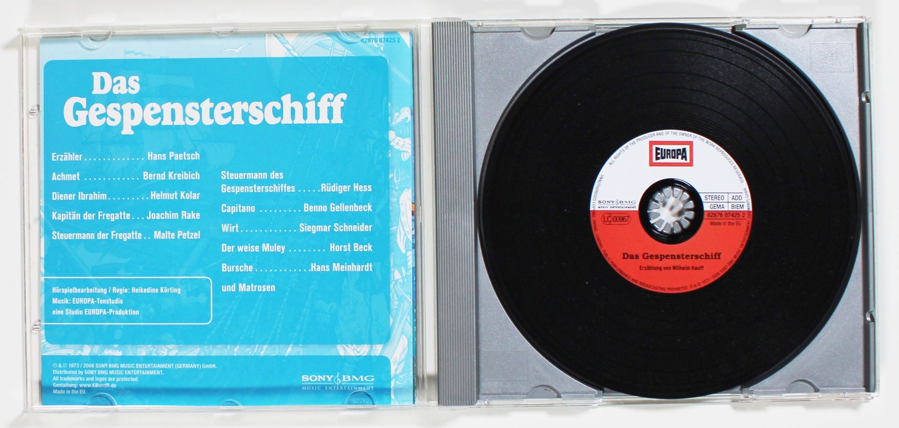 CDs: CD Europa Original 28 - DAS GESPENSTERSCHIFF – Gebraucht aus Brüttisellen von Collector-Corner 1
