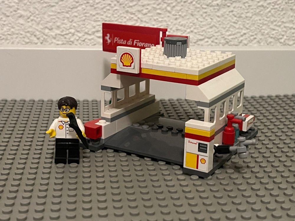 LEGO 40195 Scuderia Ferrari Shell Station / Speed Champions (Gebraucht ...