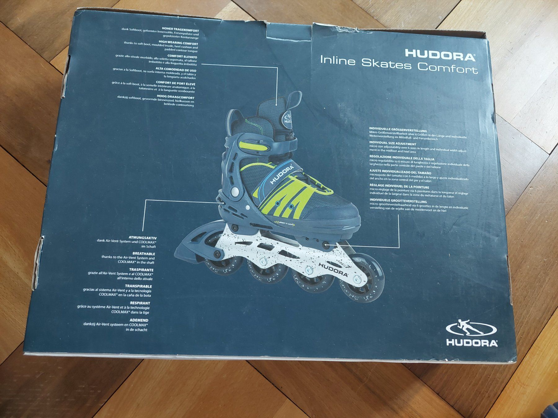 Pattini in linea & Pattini a rotelle: Hudora Inline Skates Grösse 29-34 – Nuovo e nell'imballaggio originale da Beckenried venduto da Havacola 6
