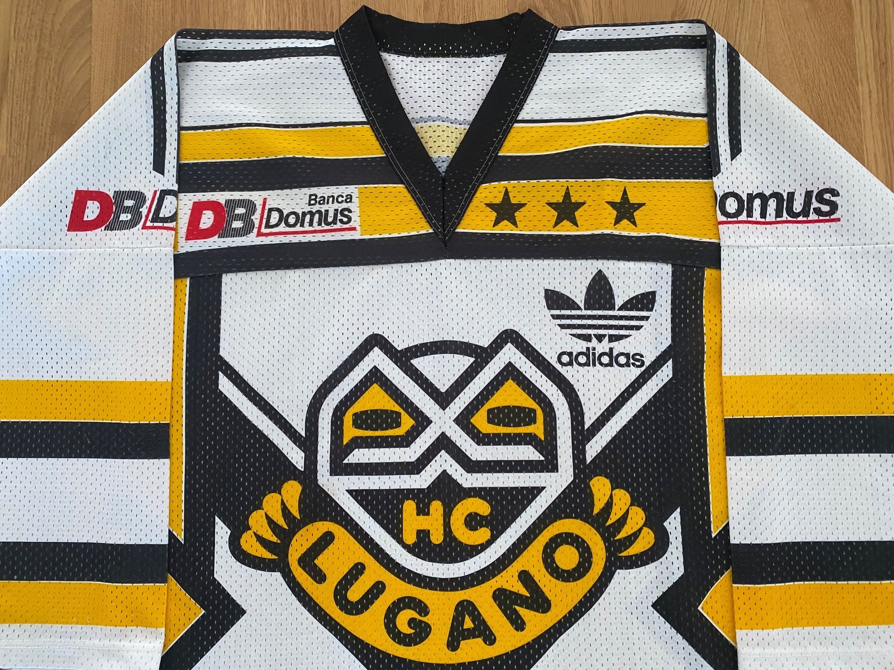Maillot Hockey Vintage HC Lugano – Années 90 – HCL Maglia