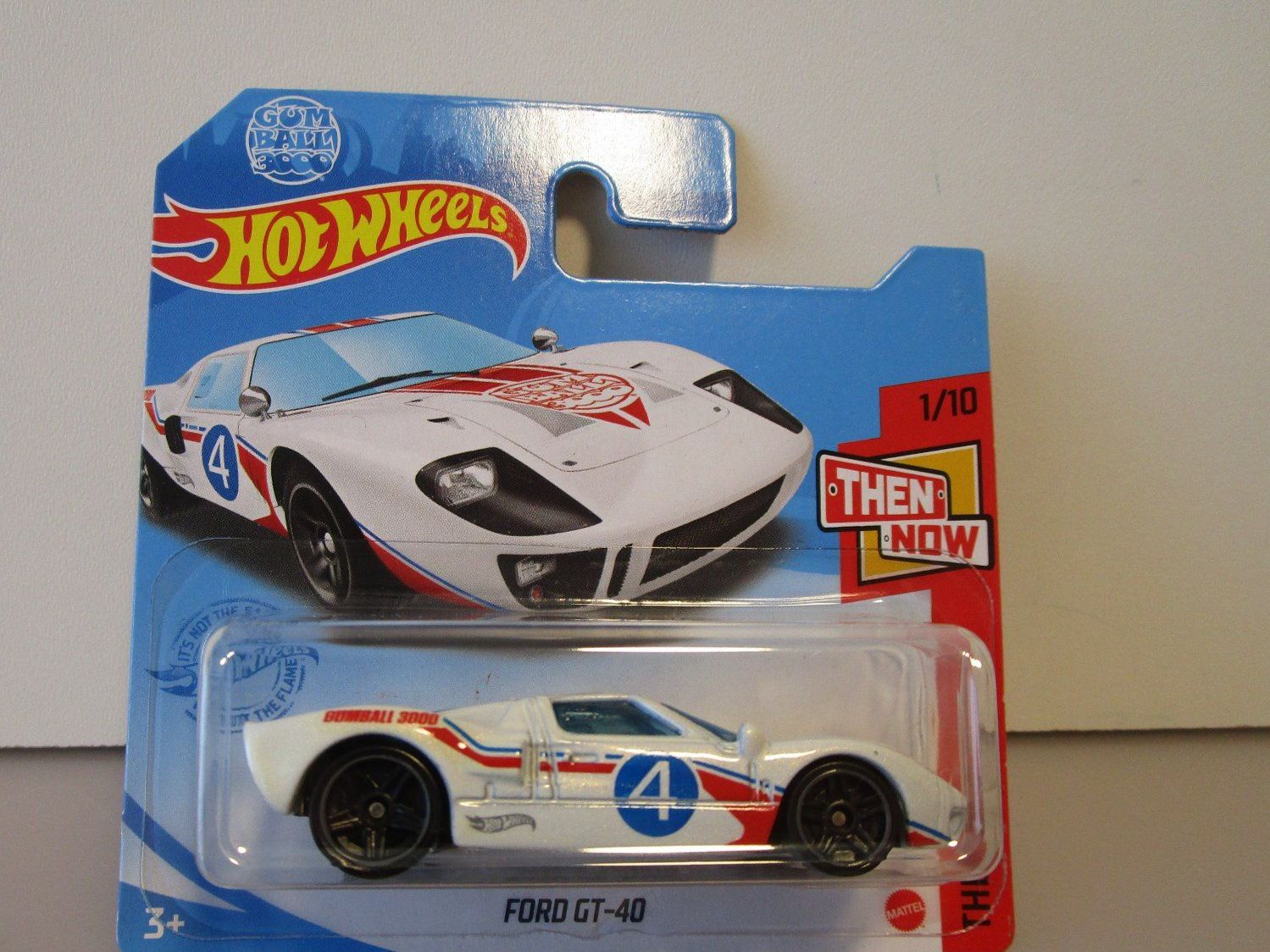 Ford Modellini d'auto: HOT WHEELS FORD GT-40  -  GTB33 – Nuovo e nell'imballaggio originale da Chêne-Bourg venduto da breno56