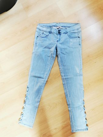 Tally Weijl Jeans, hellblau, Grösse 38/40, Top Zustand!