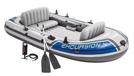 Intex Excursion 4 Boot Set (1x benutzt)