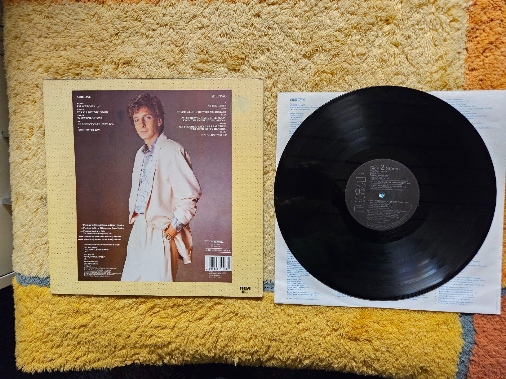 Schallplatten: Barry Manilow Schallplatte Lp - Manilow – Neu (gemäss Beschreibung) aus Lyss von Alexine 1