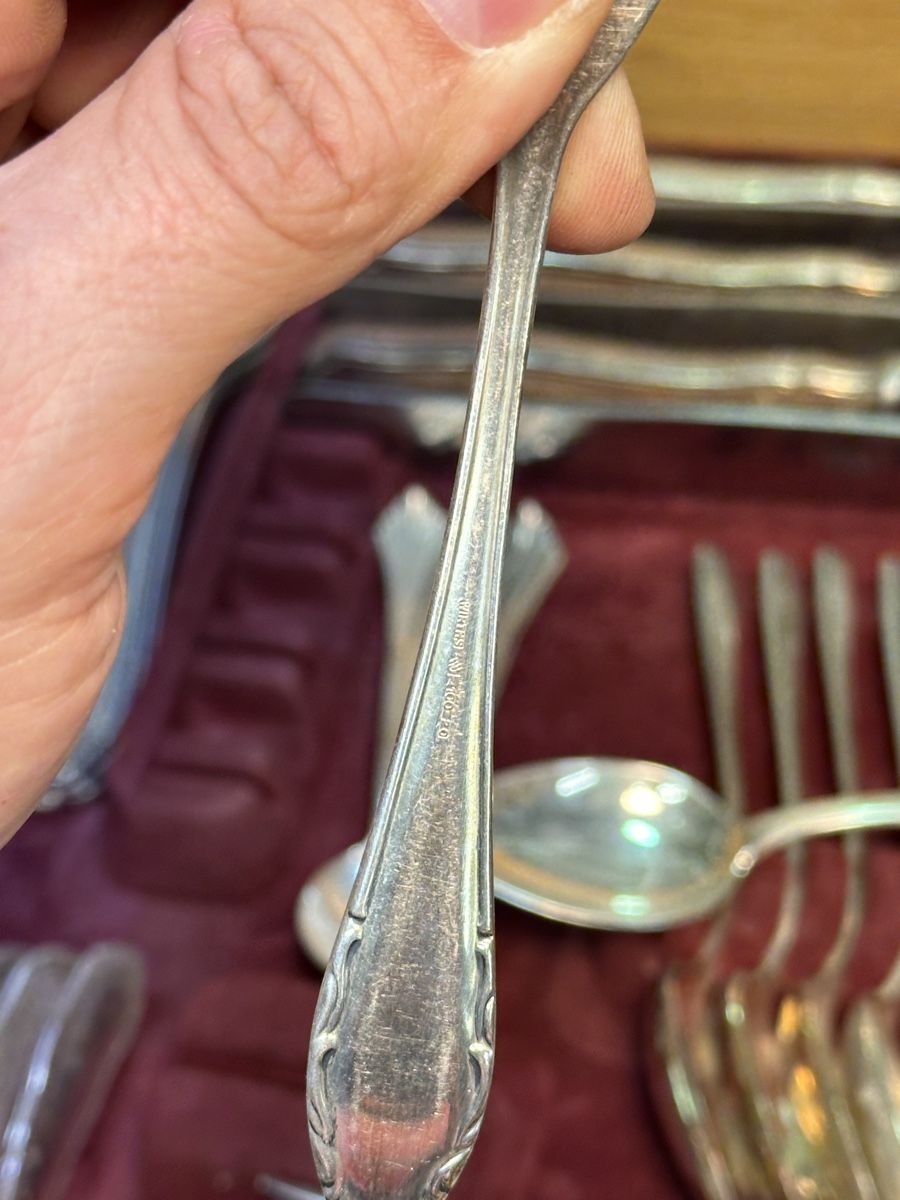 Bestecksets: Besteck Set Silber Bruckmann 90 – Gebraucht aus Wädenswil von HobbyZimmer 6