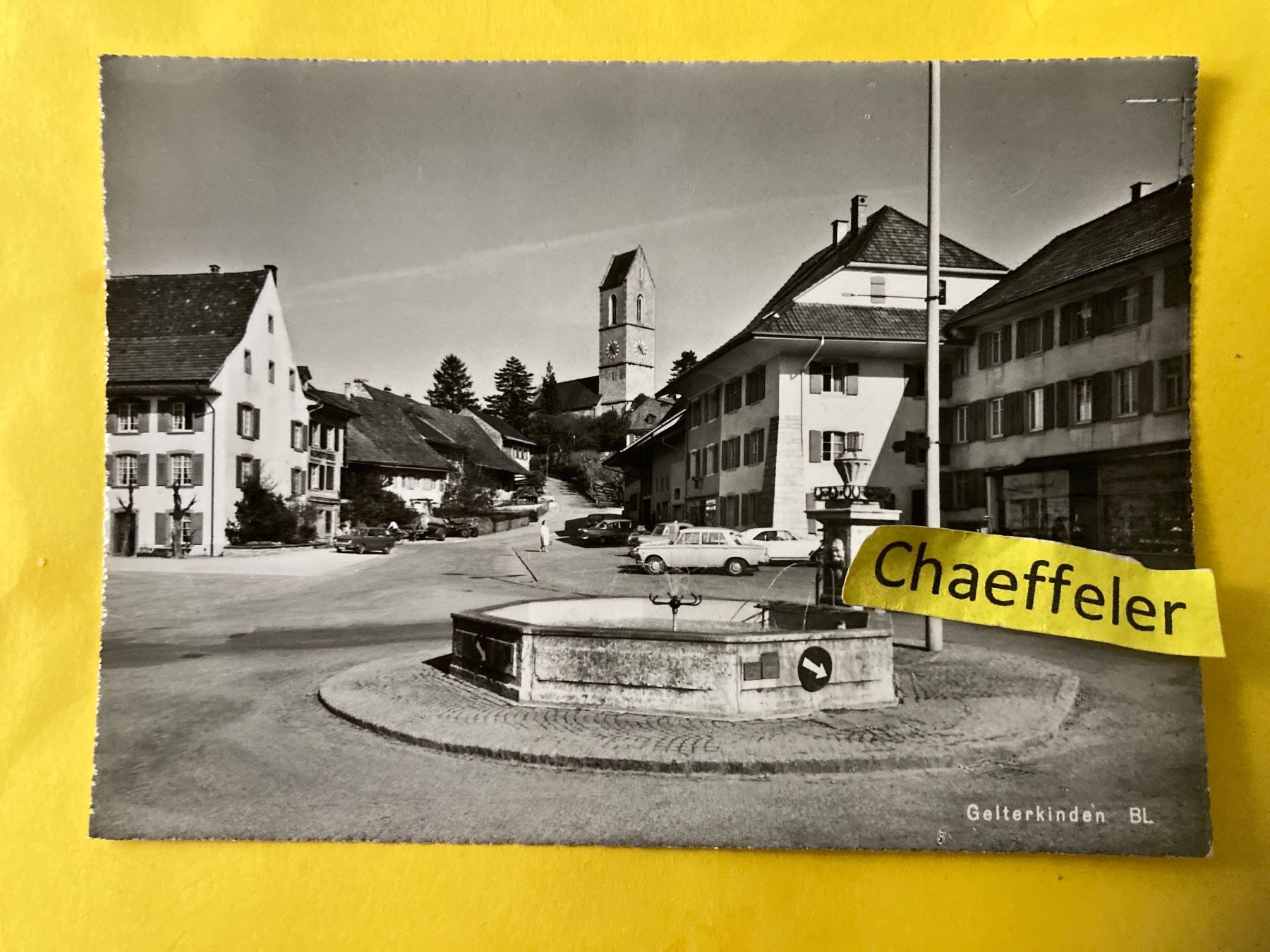 Cartoline postali: Gelterkinden BL – Usato da Zürich venduto da Chaeffeler