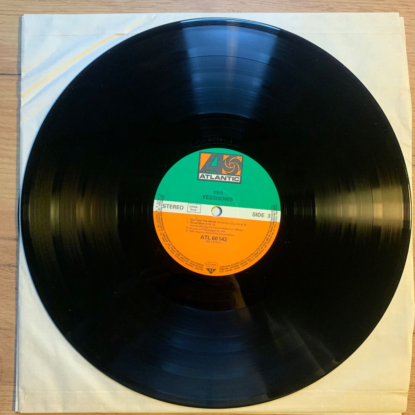Dischi in vinile: YES - YESSHOWS...OG EU 1980...VG++/VG+ – Usato da Gals venduto da Diskopatshop 4