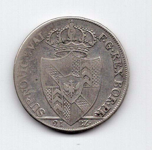 Tutti le monete: (2976) Neuenburg, 21 Batz 1796 – Usato da Rüthi (Rheintal) venduto da erdnuessli1