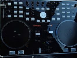 DJ Controller Vestax VCI-300 gebrauchter Zustand schwarz