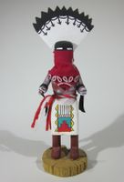 Hopi Indianer Kachina Figur „Apache“ 1999