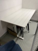 IKEA Schreibtisch Höhenverstellbar mit Kurbel 140cm breit