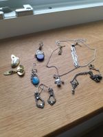 Schmuck Konvolut teilweise mit Silber 800/925er