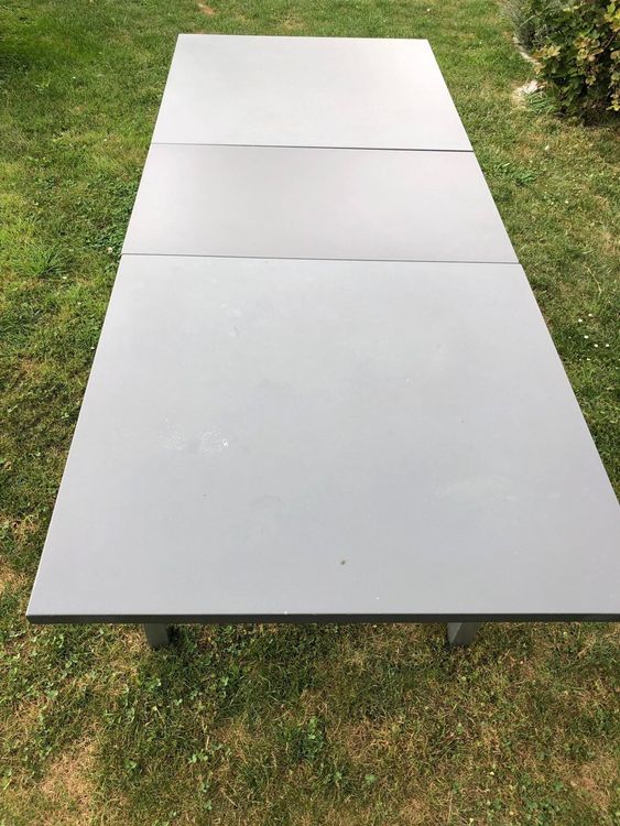 Ausziehbarer Gartentisch aus Metall Kaufen auf Ricardo