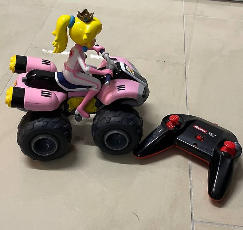 Quad Mario Kart Peach Carrera RC Mario Kart Peach – Voiture Télécommandée Quad Officielle 1:18, 6