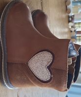 Kinder Stiefel braun Herz Grösse 24 1 Mal getragen