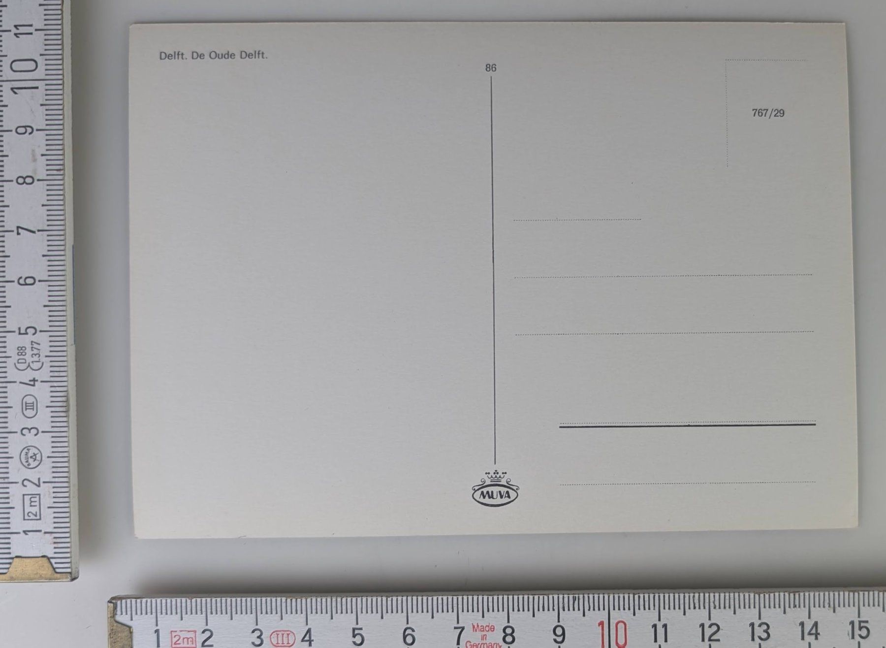 Cartoline postali: Alte Ansichtskarte Delft Holland, ungebraucht – Nuovo (secondo la descrizione) da Zürich venduto da 1.Simon 1