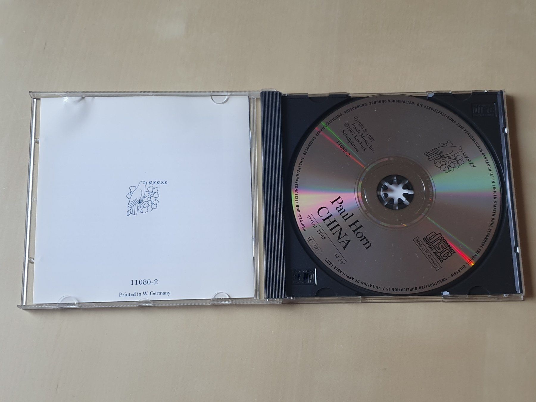 CDs: Paul Horn China – Gebraucht aus Stansstad von collectorsshop 2