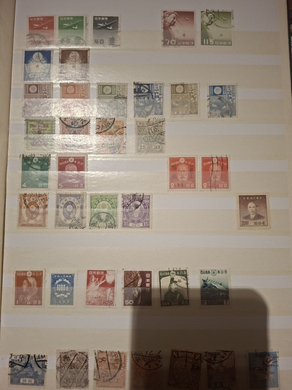 Tutti i francobolli: Briefmarken / Asiatisch / Diverses / Album – Usato da Balgach venduto da SIMEON27 2