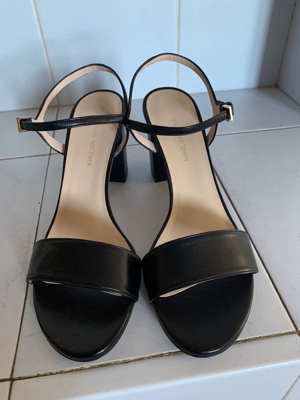 Stuart Weitzman Scarpe da donna: Stuart Weitzmann - elegante Sandalen – Nuovo e nell'imballaggio originale da Geuensee venduto da Gagisi 1