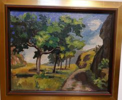 Joseph GAUTSCHI(1900-1977)paysage valais