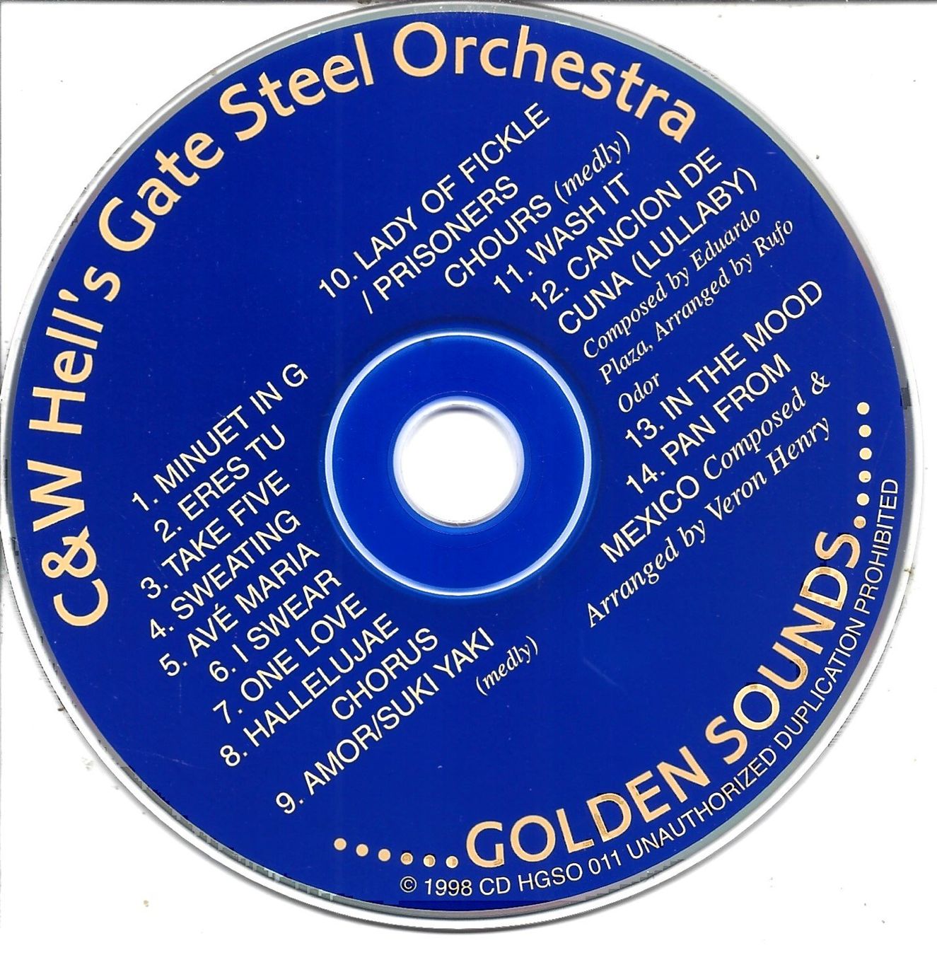 CDs: Hell's Gate Steel Orchestra CABLE & WIRELESS Eustace HenryCD – D'occasion à Kandergrund par Sososo 2