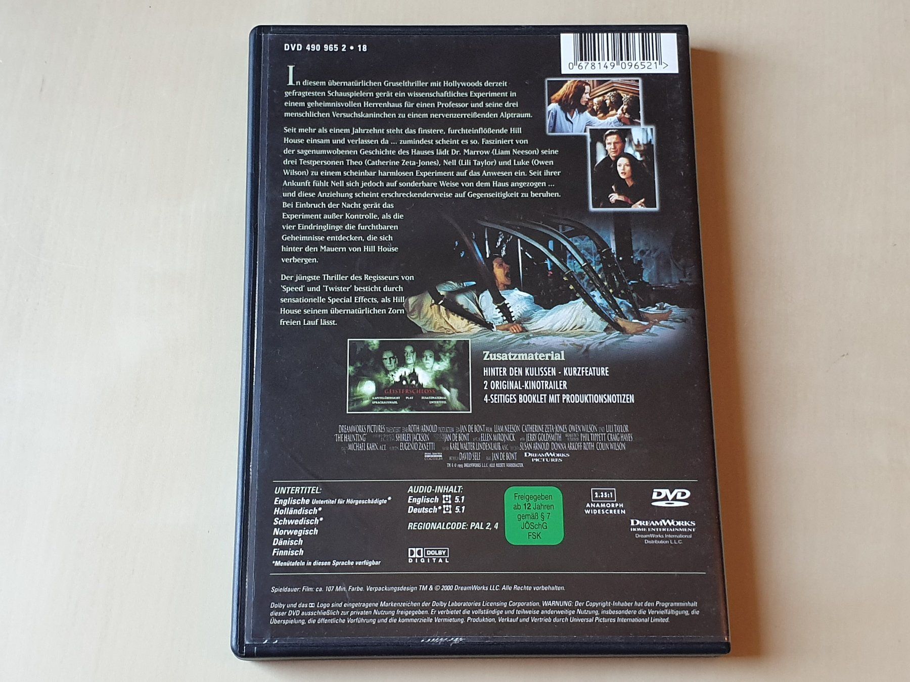 Tous les DVDs: Das Geisterschloss – D'occasion à Stansstad par collectorsshop 1