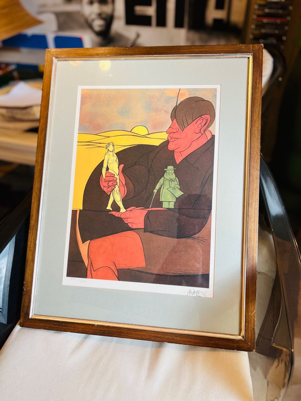 Grafiken & Lithographien: Valerio Adami lithographie – Gebraucht aus Montreux von LeVintage33 1