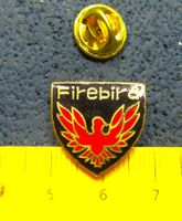 FIREBIRD PONTIAC AUTO LOGO SCHMUCK-PIN ENAMEL GOLDIG