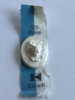 Jeton 125 Jahre Zürich Löwenkopf mit Pin Anstecker(S24)