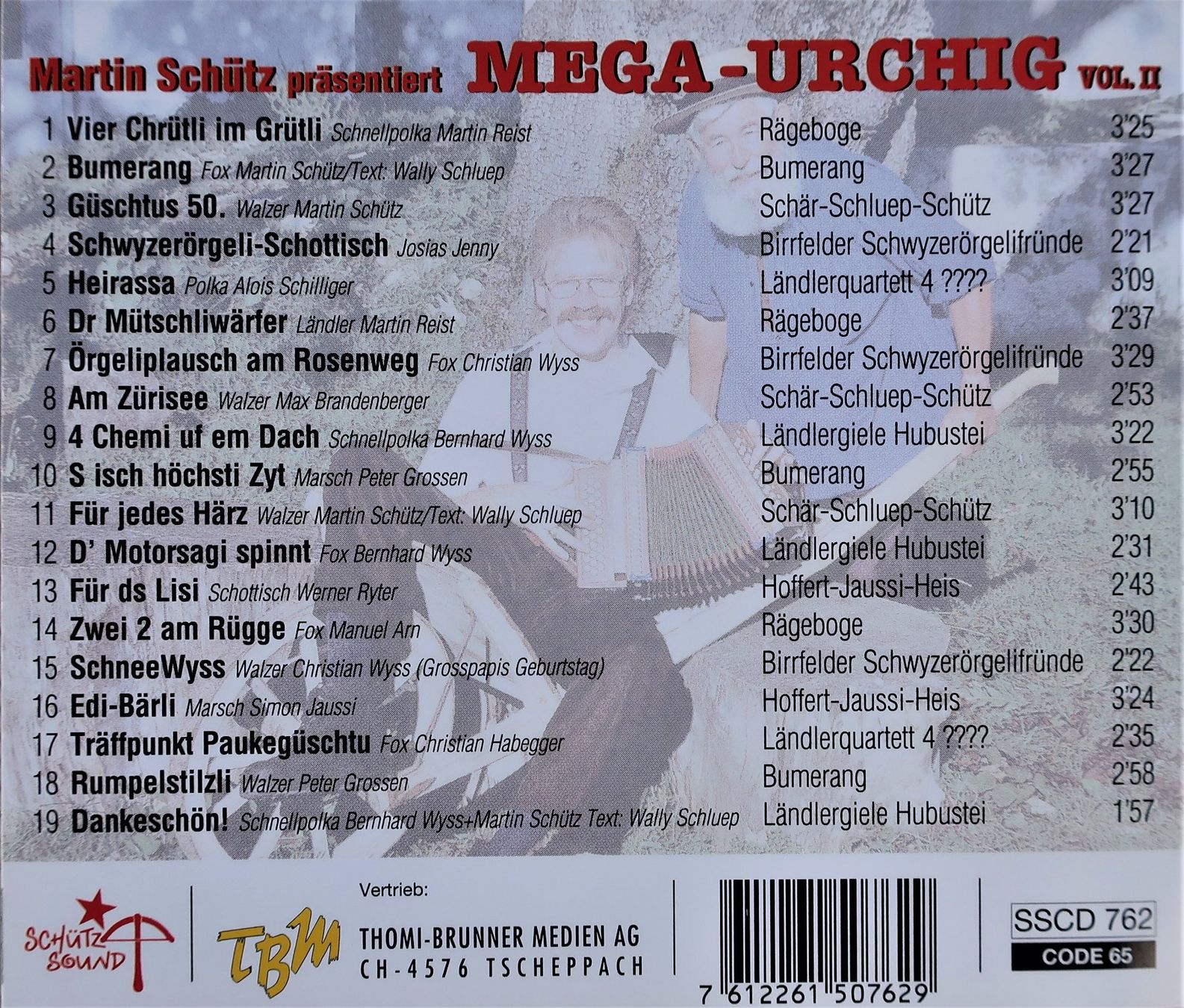 CDs: CD MEGA-URCHIG VOL.II - Verschiedene Interpreten - Neu – Neu (gemäss Beschreibung) aus Herisau von  1