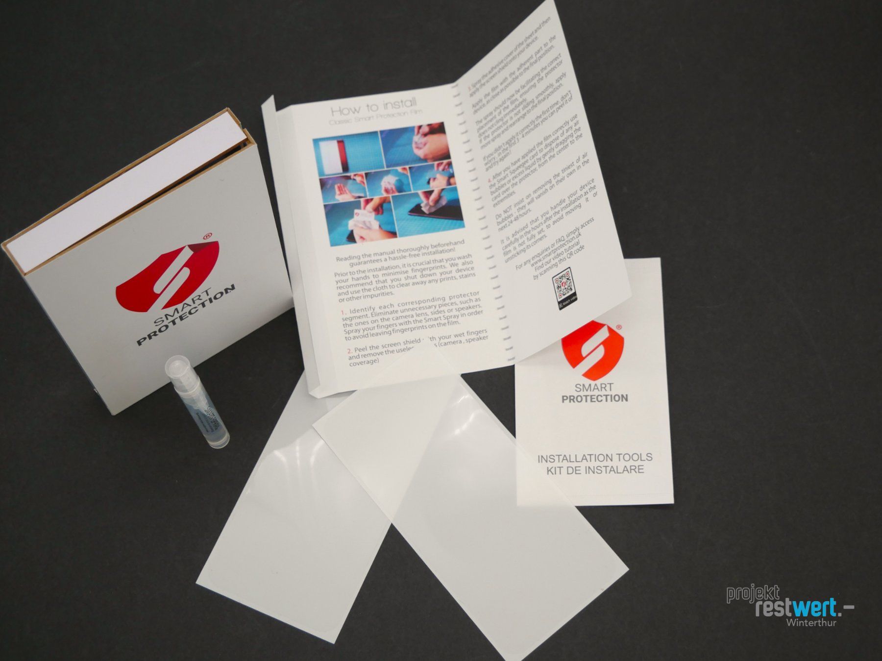 Cover & Protezioni schermo: SMART PROTECTION Premium Classic (Set mit 2 Stk.) – Nuovo (secondo la descrizione) da Winterthur venduto da Restwert_Winterthur