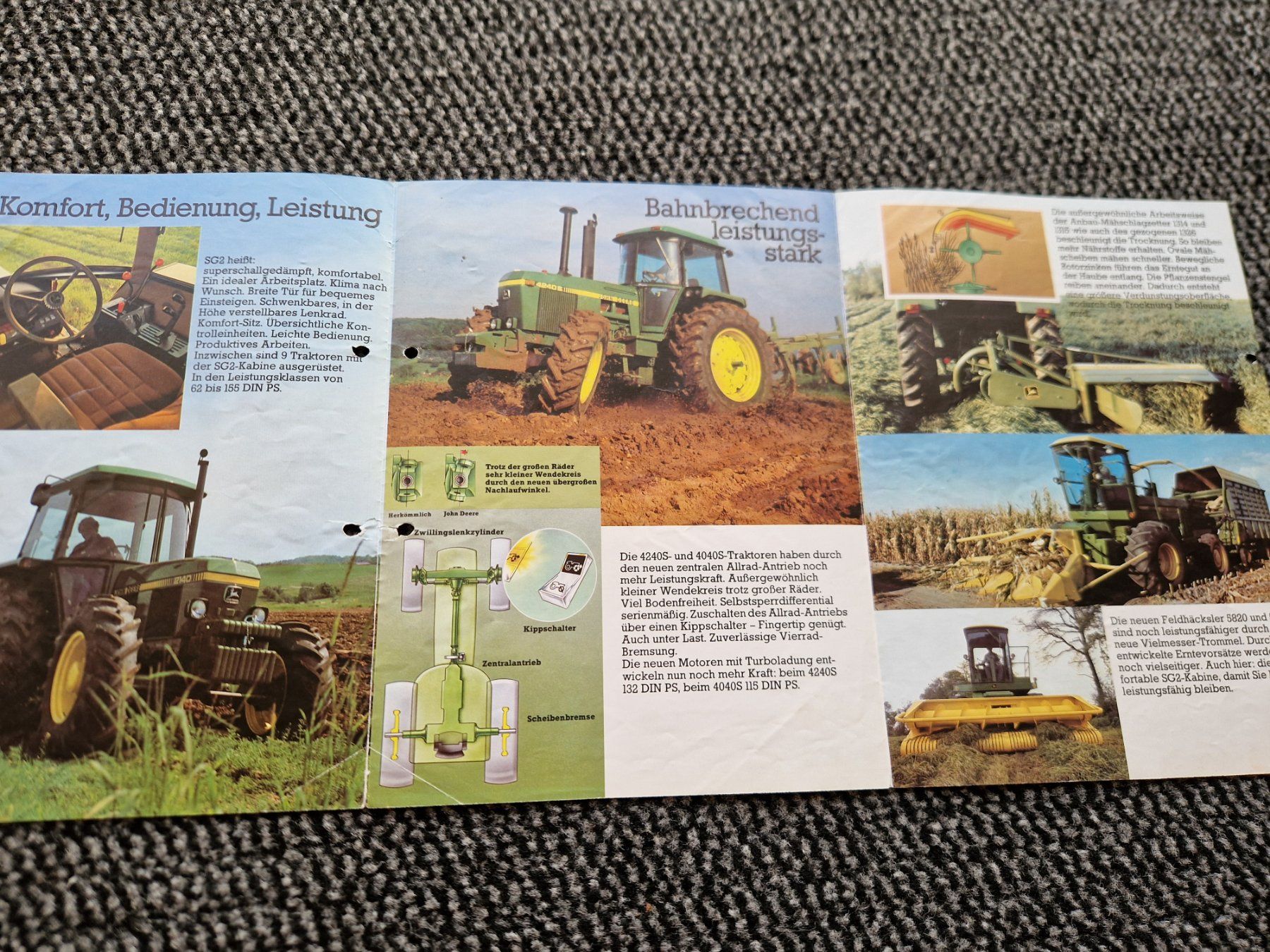 Documenti: Original Prospekt John-Deere Traktoren – Usato da Dürnten venduto da Bachtel84 1