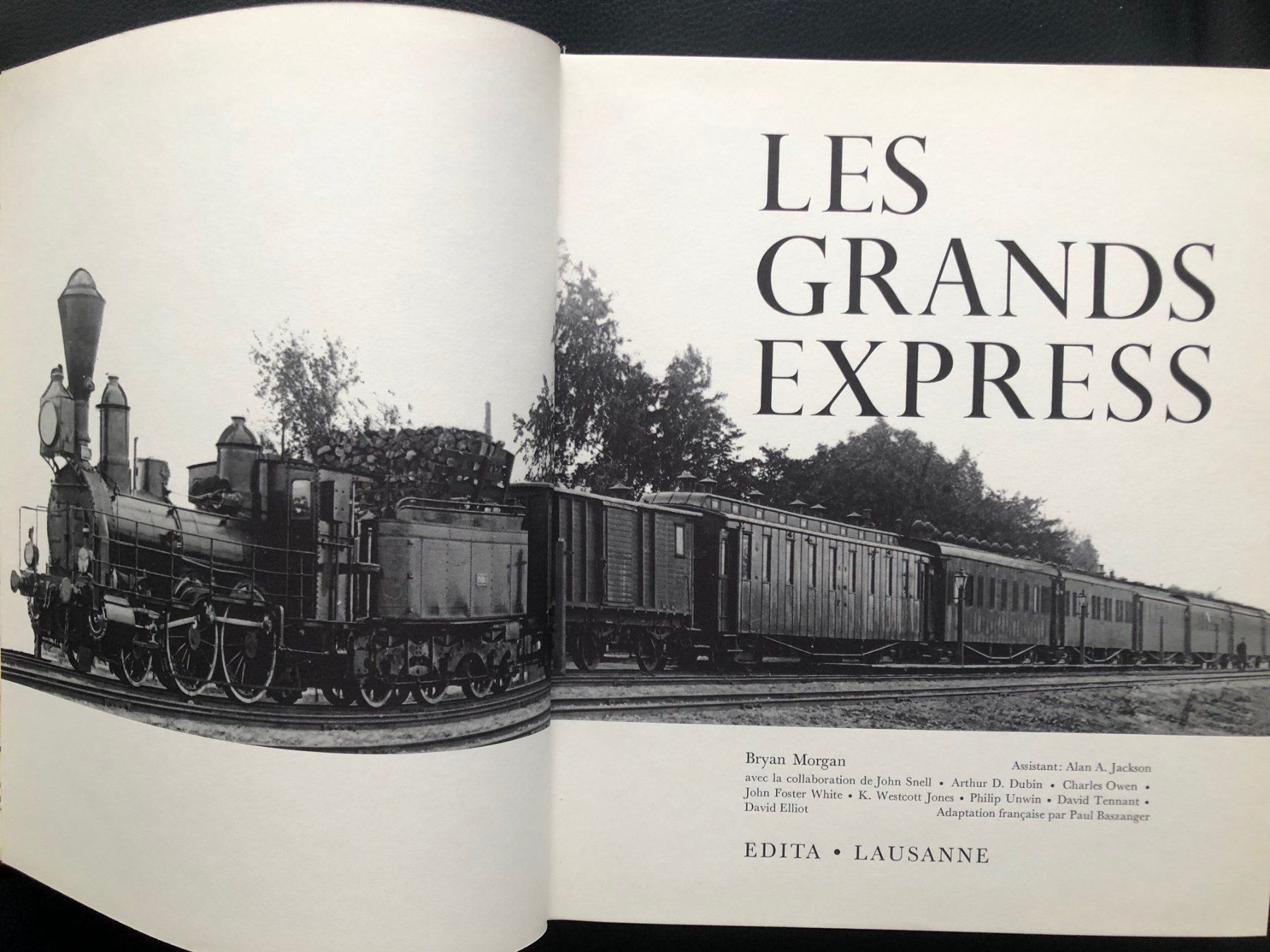 Libri: Les grands express - Edita 1978 – Nuovo e nell'imballaggio originale da Haute-Nendaz venduto da photoksar 1